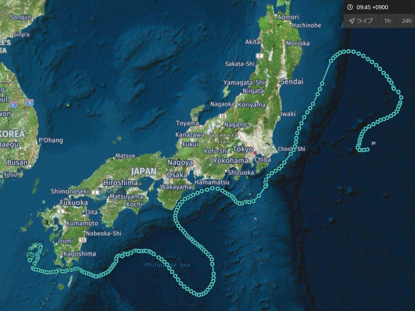 黒潮の大蛇行をはじめて実地観測